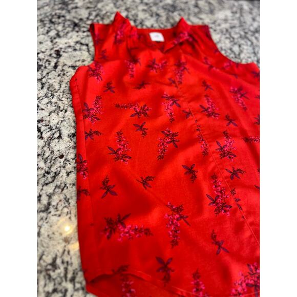 Cabi 5222 Red Floral top size S - Picture 4 of 9